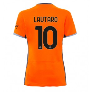 Inter Milan Lautaro Martinez #10 Tredje Tröja Kvinnor 2023-24 Kortärmad